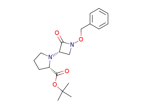 (S)-1-((S)-1-Benzyloxy-2-oxo-azetidin-3-yl)-pyrrolidine-2-carboxylic acid tert-butyl ester