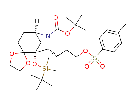 C<sub>15</sub>H<sub>28</sub>NO<sub>3</sub>SiC<sub>3</sub>H<sub>5</sub>C<sub>5</sub>H<sub>8</sub>O<sub>2</sub>H<sub>2</sub>OSO<sub>2</sub>C<sub>7</sub>H<sub>6</sub>