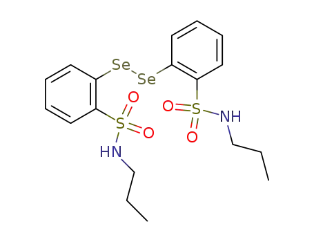 Benzenesulfonamide, 2,2'-diselenobis[N-propyl-