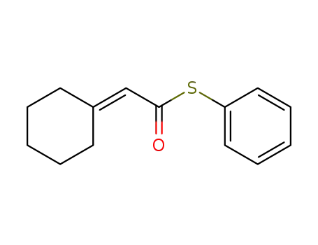 Ethanethioic acid, cyclohexylidene-, S-phenyl ester