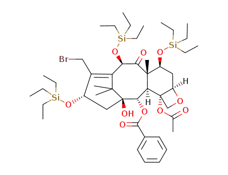 C<sub>47</sub>H<sub>77</sub>BrO<sub>10</sub>Si<sub>3</sub>