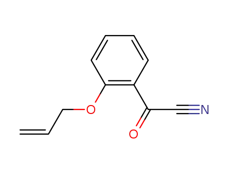 Molecular Structure of 657401-93-9 (Benzeneacetonitrile, alpha-oxo-2-(2-propenyloxy)- (9CI))