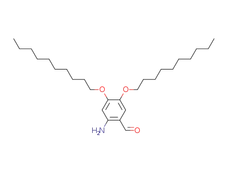 2-amino-4,5-bis-decyloxy-benzaldehyde