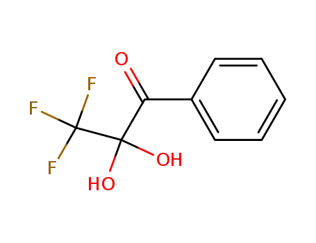 1-Propanone, 3,3,3-trifluoro-2,2-dihydroxy-1-phenyl-