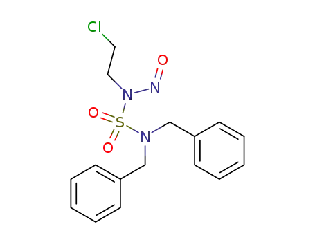 Sulfamide, N-(2-chloroethyl)-N-nitroso-N',N'-bis(phenylmethyl)-