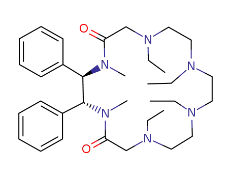 (R,R)-8,11-14,17-tetraethyl-2,5-dimethyl-3,4-diphenyl-2,5,8,11,14,17-hexaazacyclooctadecane-1,6-dione
