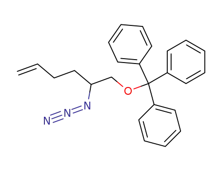 5-Azido-6-(trityloxy)hex-1-ene