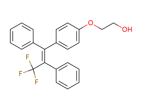 (E)-3,3,3-trifluoro-1-[4-(2-hydroxyethoxy)phenyl]-1,2-diphenylpropene