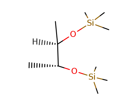 Molecular Structure of 125473-19-0 ((R,R)-butanediol bis(trimethylsilyl) ether)