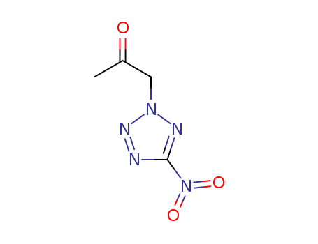 2-Propanone, 1-(5-nitro-2H-tetrazol-2-yl)-