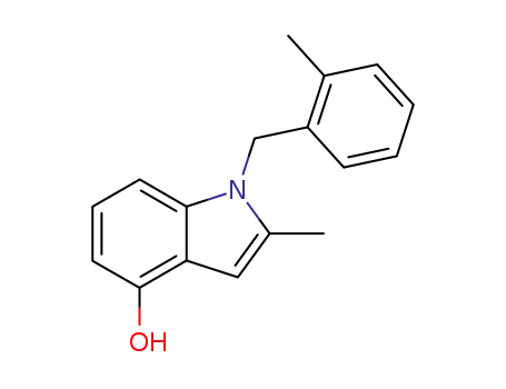 1H-Indol-4-ol, 2-methyl-1-[(2-methylphenyl)methyl]-