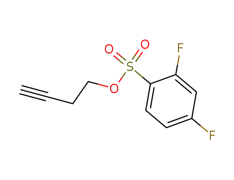 Benzenesulfonic acid, 2,4-difluoro-, 3-butynyl ester
