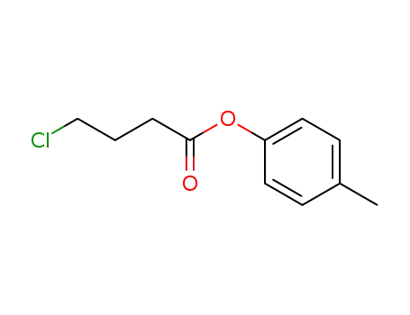 Molecular Structure of 23051-24-3 (4-METHYLPHENYL 4-CHLOROBUTANOATE)
