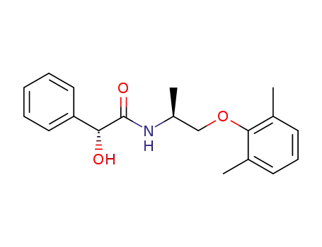 (2S)-N-(1-(2',6'-dimethylphenoxy)-2-propyl)-(R)-mandelamide