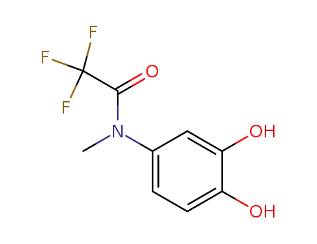 3,4-dihydroxy-N-methyl-N-trifluoroacetylaniline