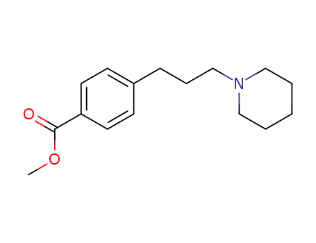 4-(3-piperidin-1-yl-propyl)-benzoic acid methyl ester