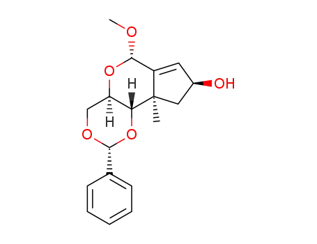 (2R,4aR,6S,8S,9aR,9bS)-6-Methoxy-9a-methyl-2-phenyl-4a,6,8,9,9a,9b-hexahydro-4H-cyclopenta[4,5]pyrano[3,2-d][1,3]dioxin-8-ol