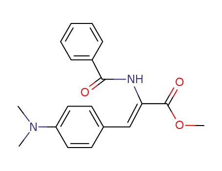 (Z)-N-benzoylamino-3-(4-dimethylaminophenyl) acrylic acid methyl ester