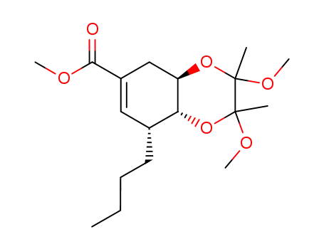 (4aR,8R,8aR)-8-Butyl-2,3-dimethoxy-2,3-dimethyl-2,3,4a,5,8,8a-hexahydro-benzo[1,4]dioxine-6-carboxylic acid methyl ester