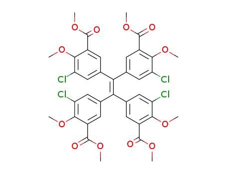 tetra(3-chloro-4-methoxy-5-methoxycarbonylphenyl)ethylene