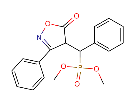 [(5-Oxo-3-phenyl-4,5-dihydro-isoxazol-4-yl)-phenyl-methyl]-phosphonic acid dimethyl ester