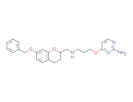4-{3-[(7-Benzyloxy-chroman-2-ylmethyl)-amino]-propoxy}-pyrimidin-2-ylamine