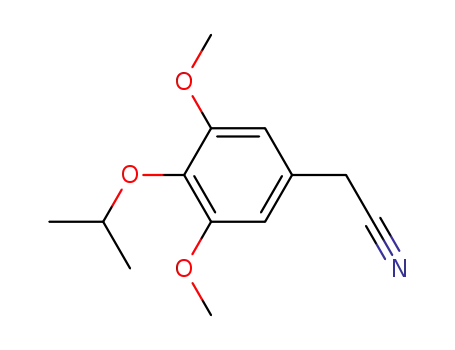 Benzeneacetonitrile, 3,5-dimethoxy-4-(1-methylethoxy)-