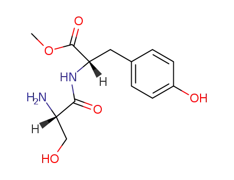 Molecular Structure of 51871-34-2 (L-Tyrosine, N-L-seryl-, methyl ester)