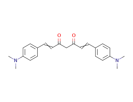 Molecular Structure of 60853-14-7 (1,6-Heptadiene-3,5-dione, 1,7-bis[4-(dimethylamino)phenyl]-)