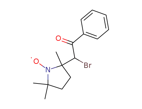 2-(1-Bromo-2-oxo-2-phenylethyl)-2,5,5-trimethylpyrrolidin-1-yloxyl radical