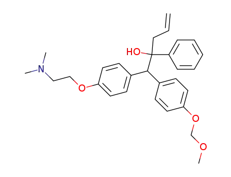 1-[4-(2-dimethylamino-ethoxy)-phenyl]-1-(4-methoxymethoxy-phenyl)-2-phenyl-pent-4-en-2-ol