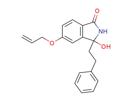 5-allyloxy-3-hydroxy-3-phenylethyl-1-isoindolinone