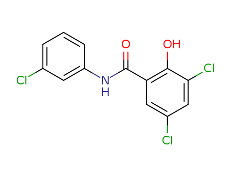 Benzamide, 3,5-dichloro-N-(3-chlorophenyl)-2-hydroxy-