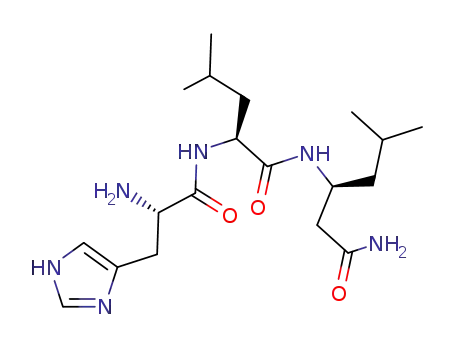 (S)-3-{(S)-2-[(S)-2-Amino-3-(1H-imidazol-4-yl)-propionylamino]-4-methyl-pentanoylamino}-5-methyl-hexanoic acid amide