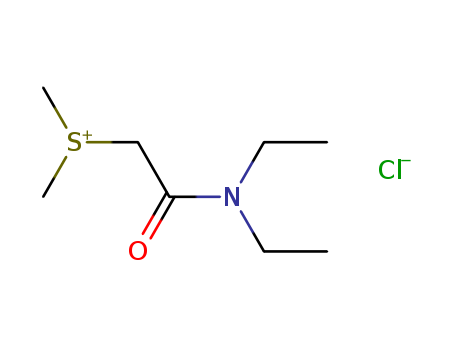 Sulfonium, [2-(diethylamino)-2-oxoethyl]dimethyl-, chloride
