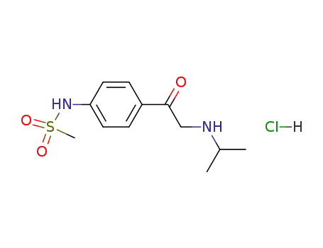 4-(2-ISOPROPYLAMINOACETYL)PHENYL METHANESULFONAMIDE HYDROCHLORIDE
