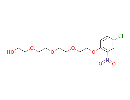 Molecular Structure of 177713-11-0 (1-hydroxy-11-(4-chloro-2-nitro)phenoxy-3,6,9-trioxaundecane)
