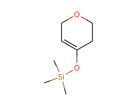 Molecular Structure of 136280-05-2 (Silane, [(3,6-dihydro-2H-pyran-4-yl)oxy]trimethyl-)