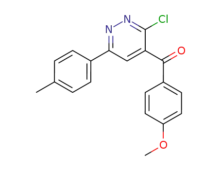 4-(4-methoxybenzoyl)-3-chloro-6-p-tolylpyridazine
