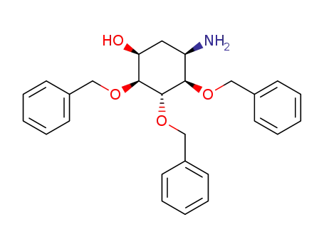 (2-L-1,2,4,5/3)-1-amino-2,3,4-tri-O-benzyl-2,3,4,5-cyclohexanetetrol