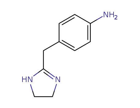 Molecular Structure of 13623-47-7 (2-(4'-aminobenzyl)imidazoline)