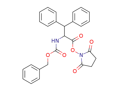 2-Benzyloxycarbonylamino-3,3-diphenyl-propionic acid 2,5-dioxo-pyrrolidin-1-yl ester