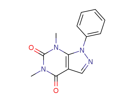 1H-Pyrazolo[3,4-d]pyrimidine-4,6(5H,7H)-dione, 5,7-dimethyl-1-phenyl-
