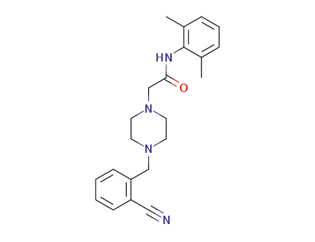N-(2,6-dimethylphenyl)-2-[4-(2-cyanobenzyl)piperazin-1-yl]acetamide