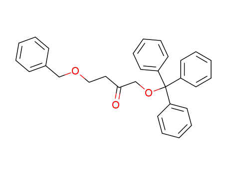 4-benzyloxy-1-triphenylmethyloxy-2-butanone