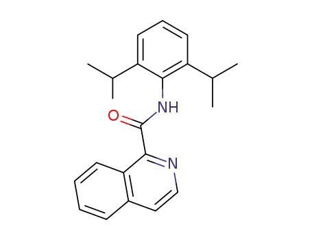 N-(2,6-diisopropyl-phenyl)-isoquinoline-1-carboxamide
