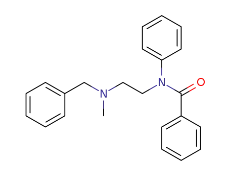 N-benzoyl-N-phenyl-N'-benzyl-N'-methylethylenediamine