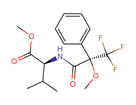 L-Valine, N-(3,3,3-trifluoro-2-methoxy-1-oxo-2-phenylpropyl)-, methyl
ester, (R)-