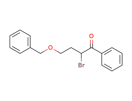 1-Butanone, 2-bromo-1-phenyl-4-(phenylmethoxy)-