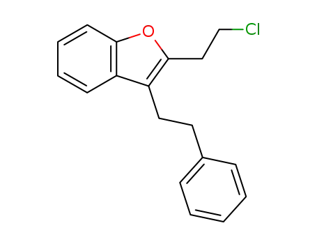 1-chloro-2-(3-(2-phenyl-ethyl)-2-benzofuryl)-ethane